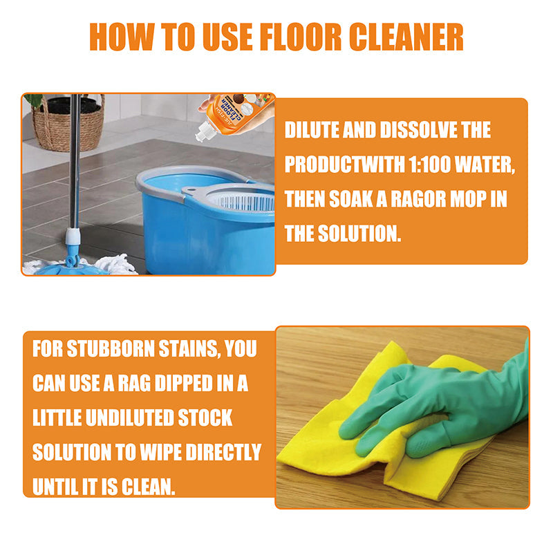 Super Powerful Decontamination Floor Cleaner