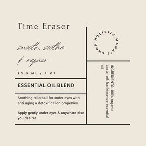 Time Eraser Rollerball -10 ml castor oil & frankincense