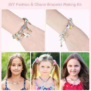 DIY Girls Charm Bracelet Making Kit