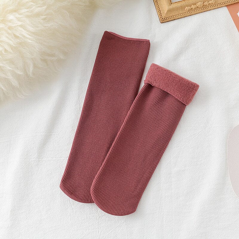 Winter Soft Plush Floor Socks