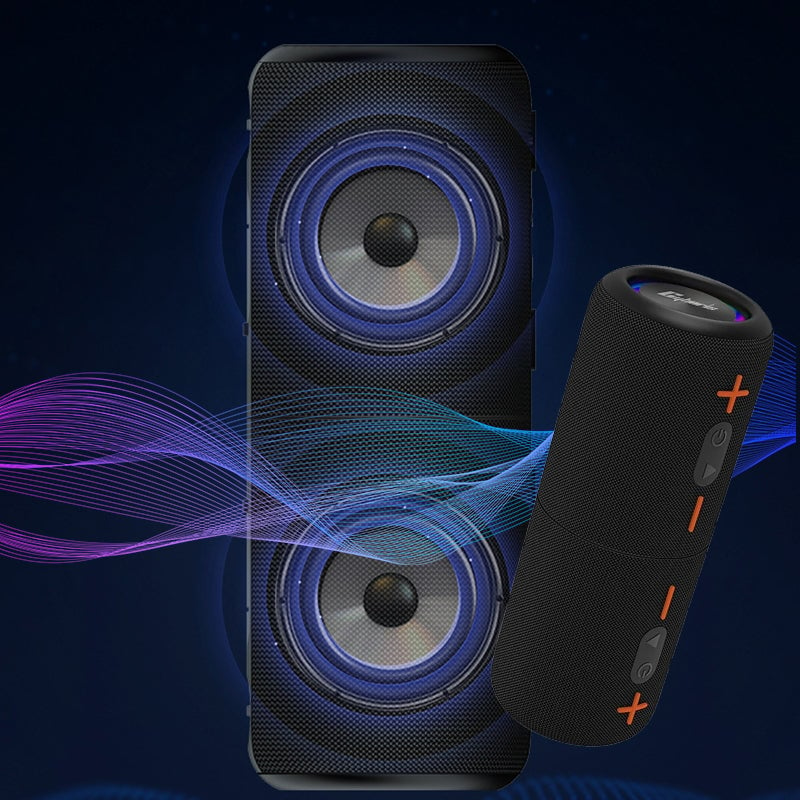 Split Bluetooth Speaker – Dazzling Colorful Subwoofer