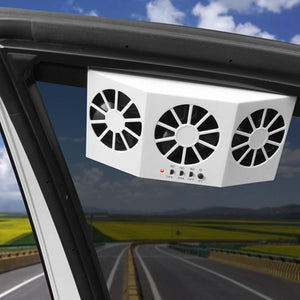 Solar Vehicle Exhaust Fan