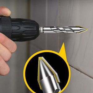 Multi-function High-strength eccentric twist drill bit