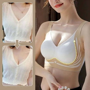 Anti-Sagging Wireless Push-up Bra