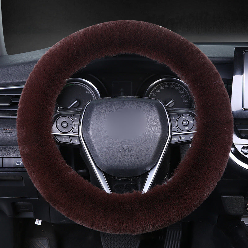 Universal Plush Car Steering Wheel Cover