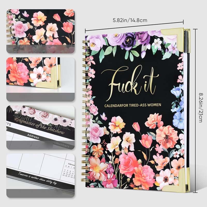 🌷F*ck It 2025 Planner for Tired-Ass Women💕