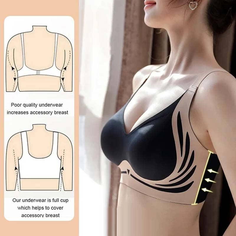 Anti-Sagging Wireless Push-up Bra