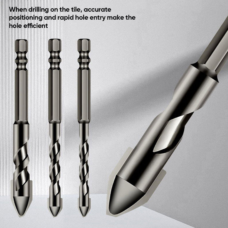 Multi-function High-strength eccentric twist drill bit