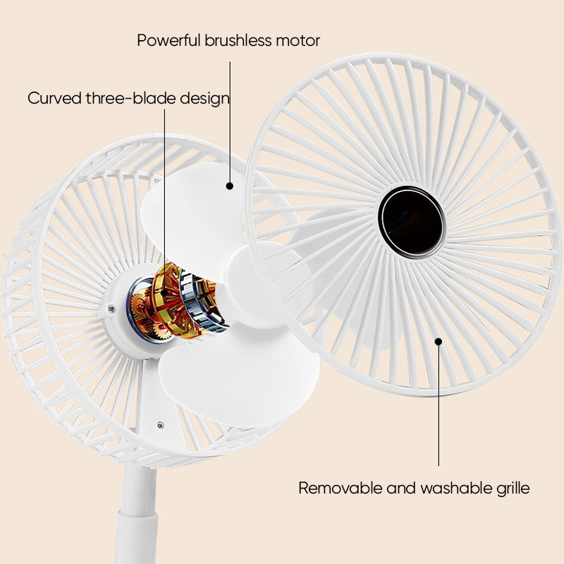 Telescopic Folding Fan