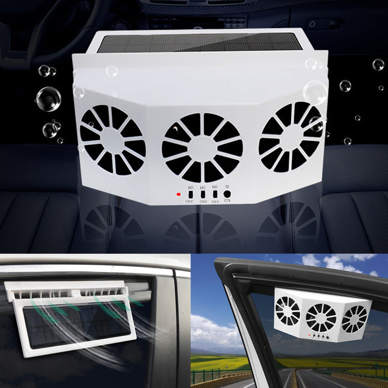 Solar Vehicle Exhaust Fan