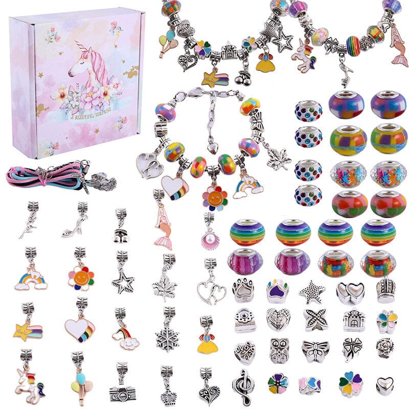 DIY Girls Charm Bracelet Making Kit