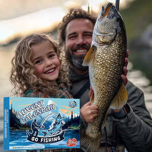 Presale>>24 Days Christmas Countdown Fish Tackle Set