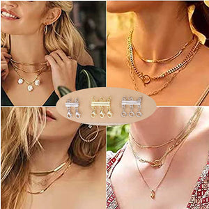 Necklace Separator for Layering Multi Necklace Layering Clasp