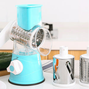 3 in 1 Rotary Cheese Grater Vegetable Slicer