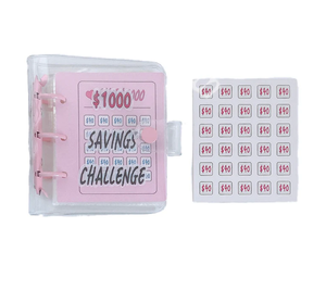 12-Month Envelopes Money Saving Challenge Binder