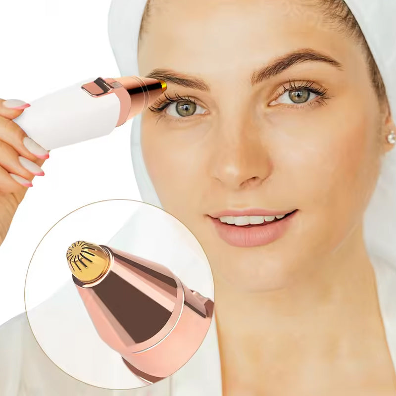 2 in 1 Electric Eyebrow Trimmer