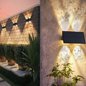 Garden Solar Wall Light