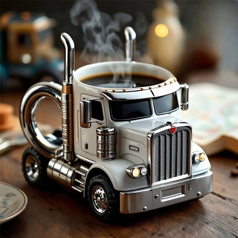 Handcrafted Truck Coffee Mug