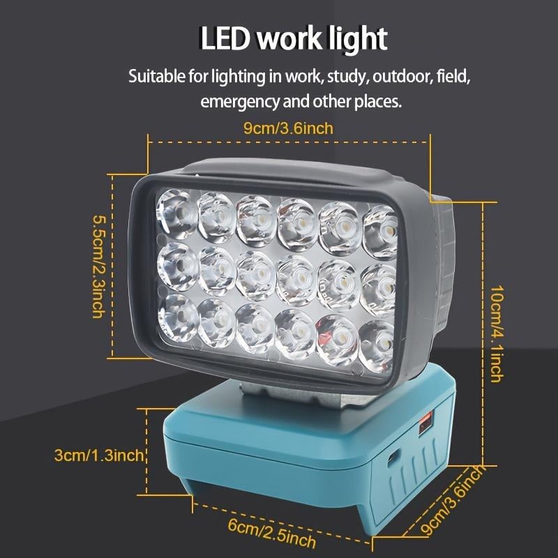 Lithium Battery LED Work Light