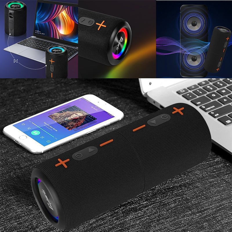 Split Bluetooth Speaker – Dazzling Colorful Subwoofer