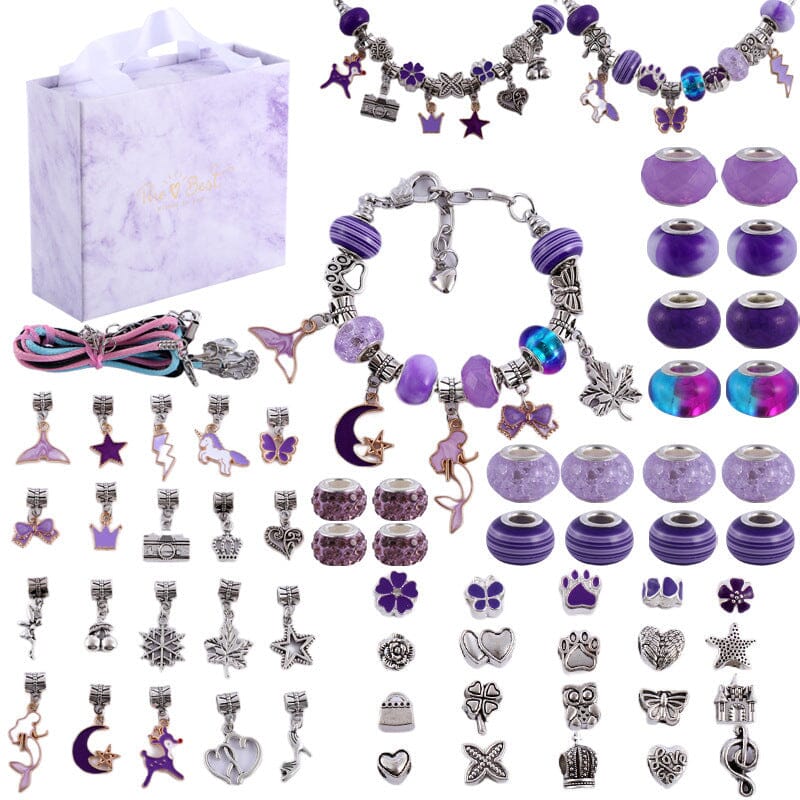 DIY Girls Charm Bracelet Making Kit