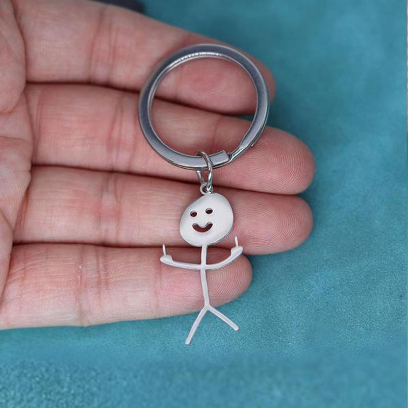 Funny Doodle Keychain