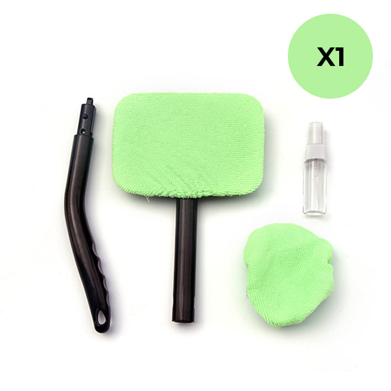 Microfiber Cleaner With 2 Reusable Microfiber Hood