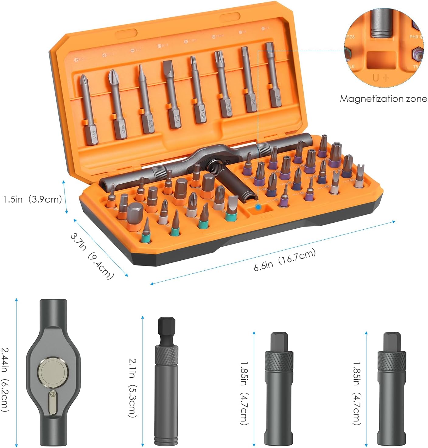 🔥Upgrade 42 in 1 Magnetic Screwdriver Set