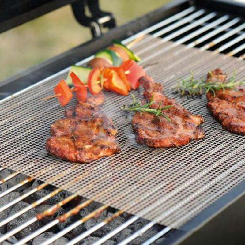 Non-Stick BBQ Grill Mesh Mat