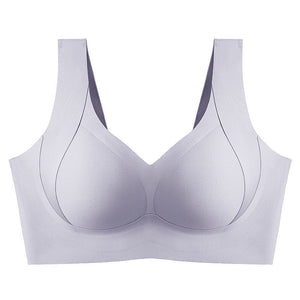 Side Coverage and Anti-Sagging Wire-Free Bra