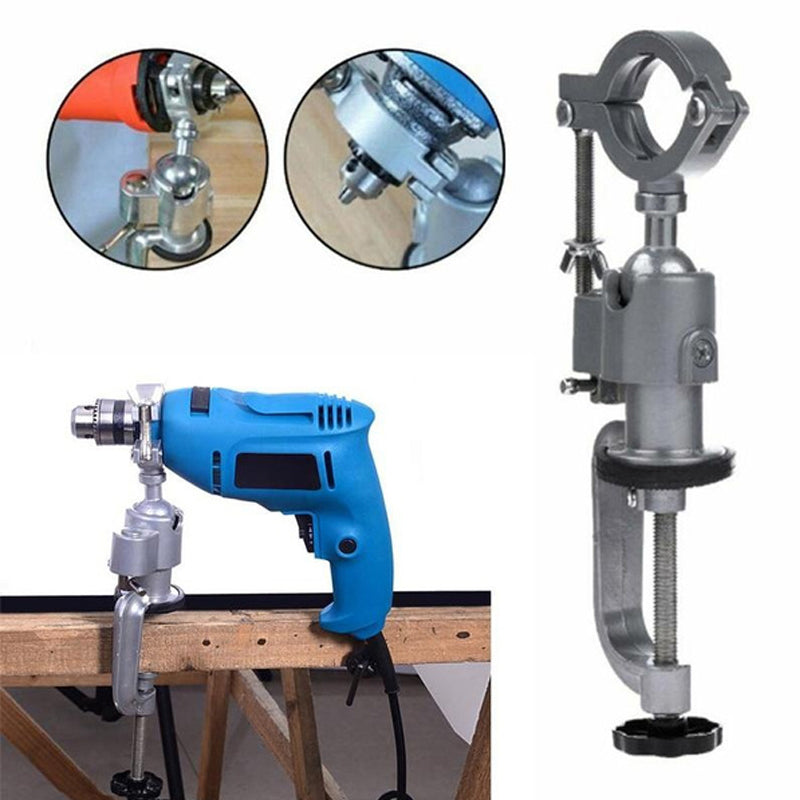 Mini Electric Drill Grinder Holder Stand Bench Clamp