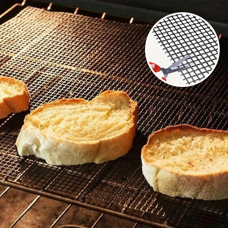 Non-Stick BBQ Grill Mesh Mat