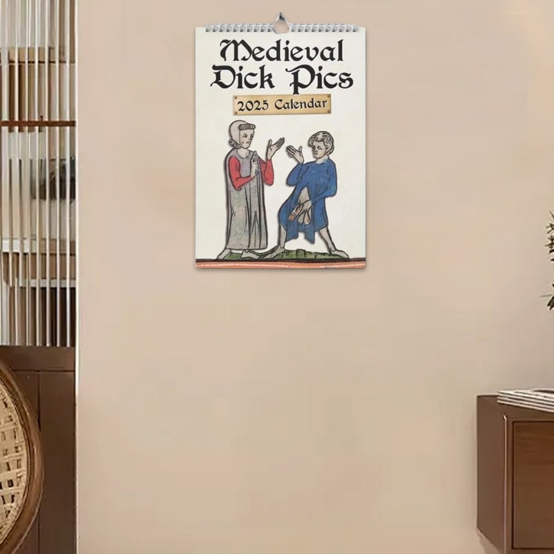 Medieval Humor 2025 Wall Calendar