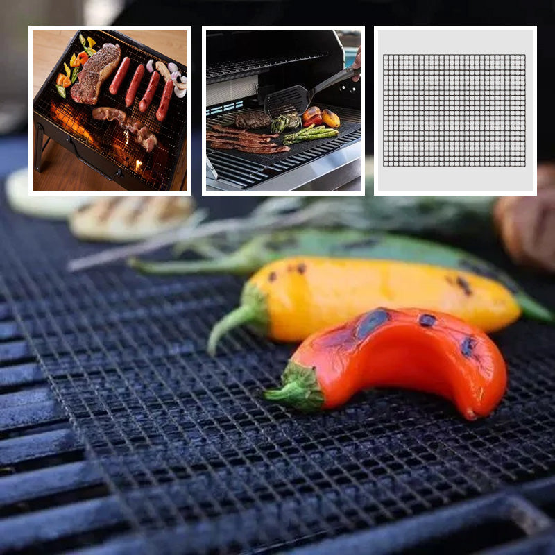 Non-Stick BBQ Grill Mesh Mat