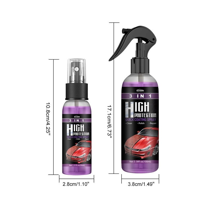 3 in 1 High Protection Car Spray