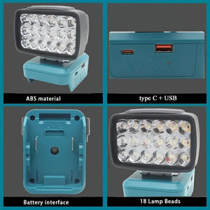 Lithium Battery LED Work Light