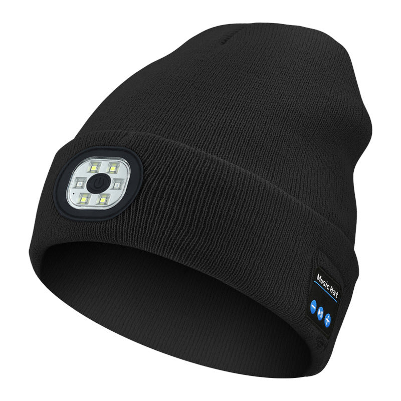 LED Bluetooth Beanie with Detachable Speakers