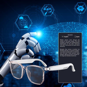 Smart simultaneous interpretation glasses and headphones