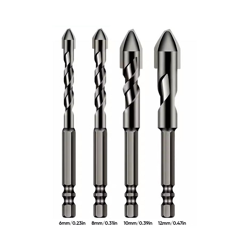 Multi-function High-strength eccentric twist drill bit