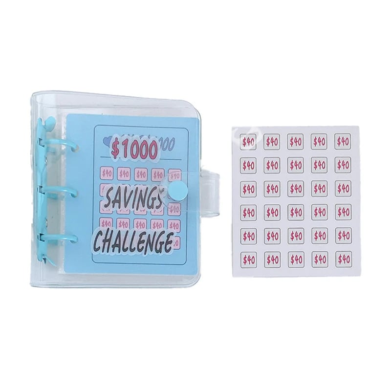 12-Month Envelopes Money Saving Challenge Binder