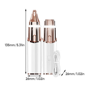 2 in 1 Electric Eyebrow Trimmer