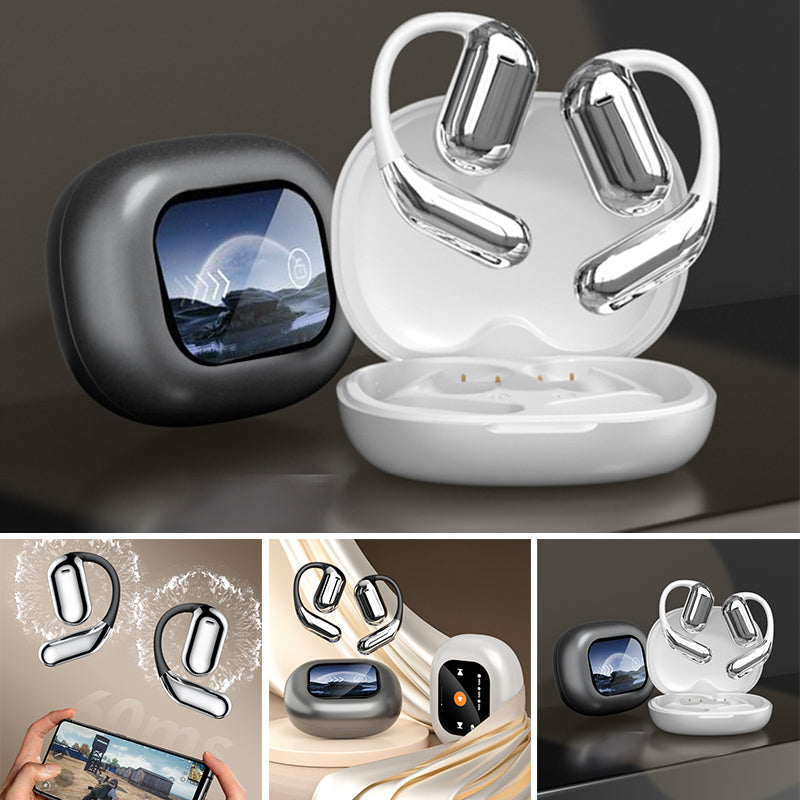 LCD Open-Ear Wireless Bluetooth Earbuds