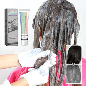 2-in-1 Natural Essence Extract Silver Hair Dye