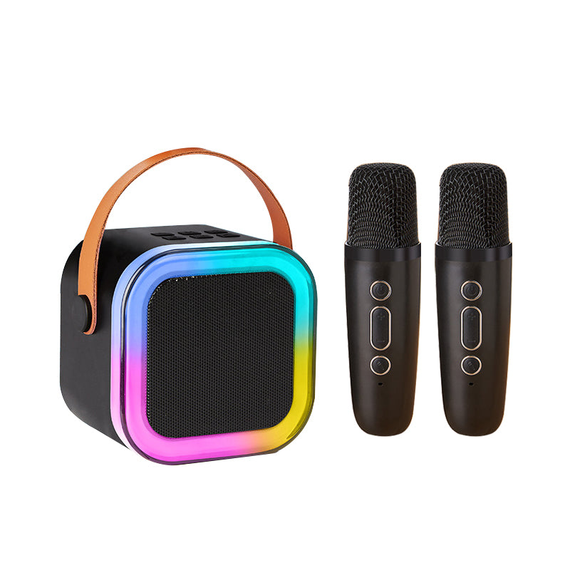 🎙️Mini Karaoke Machine with Wireless Microphones🎶