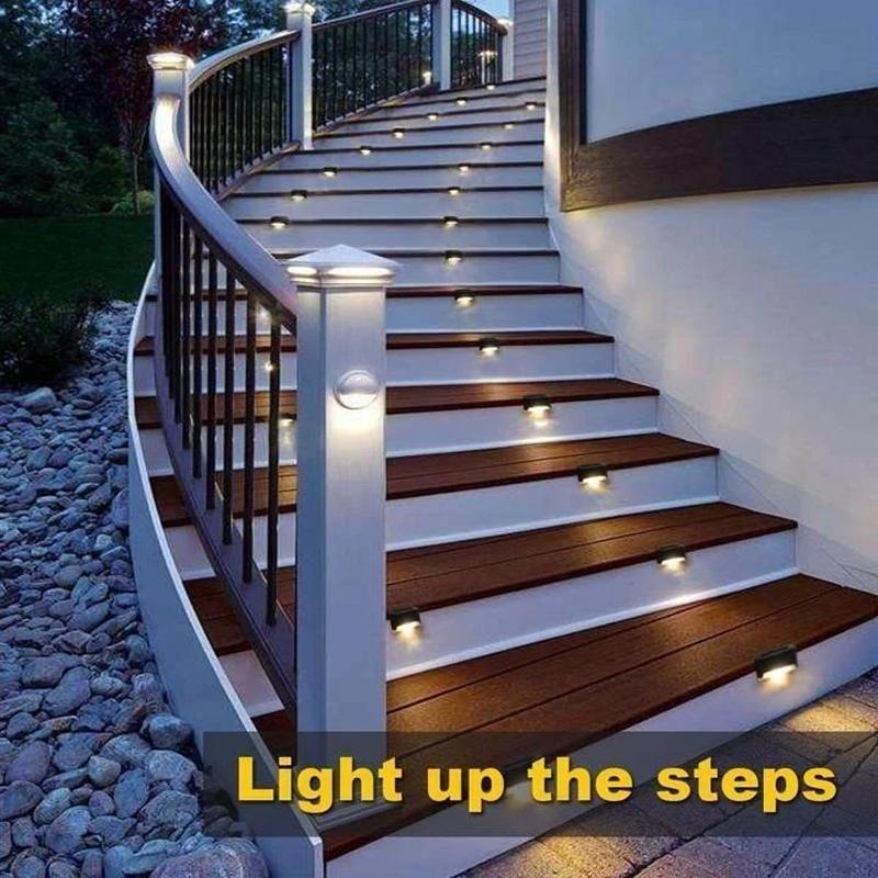 Waterproof Outdoor Solar Deck Lights