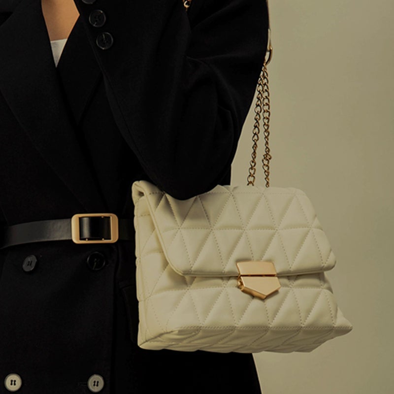 Diamond Embroidery Chain Diagonal Shoulder Bag