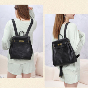 Fashion Leather Travel Backpack