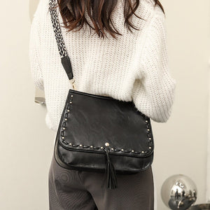 Women Tassel Shoulder Bag