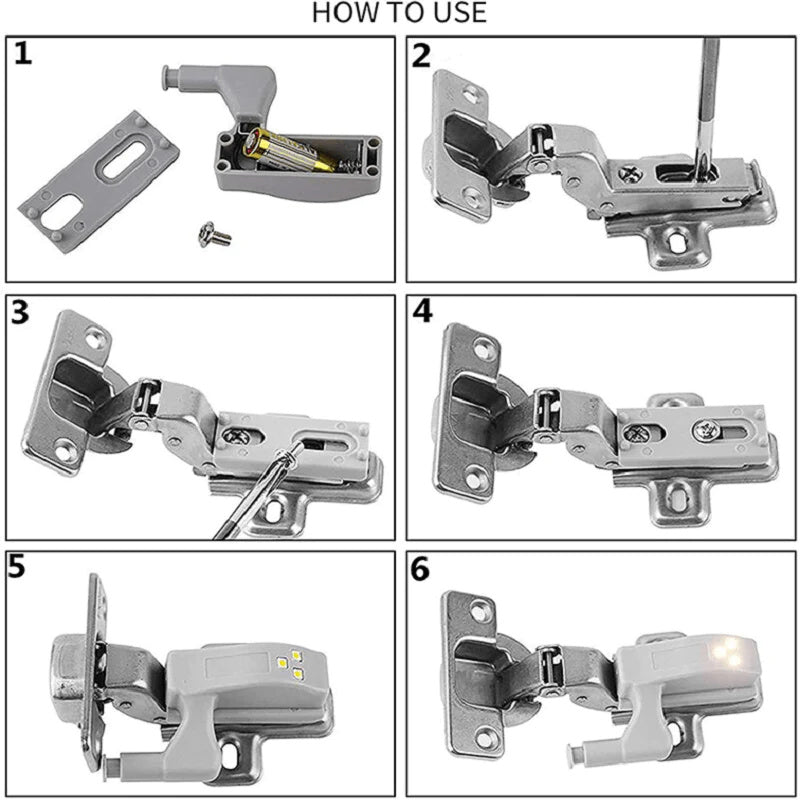 Hinged LED Lights