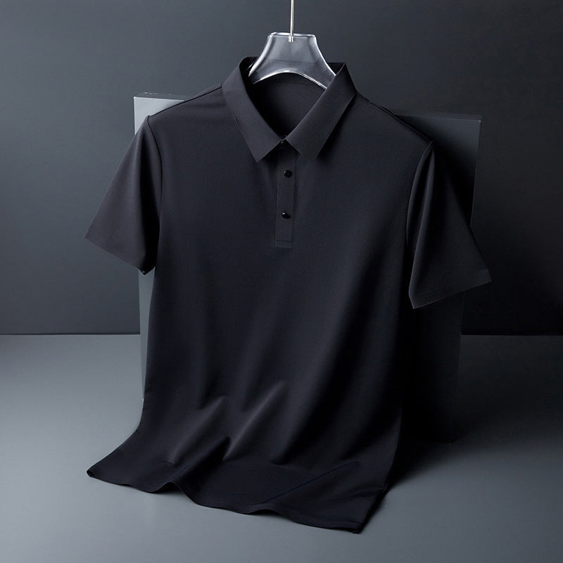 Ice Silk Polo T-shirt